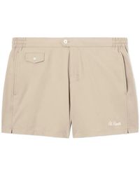 MC2 Saint Barth - Short Capferrat À Logo Brodé - Lyst