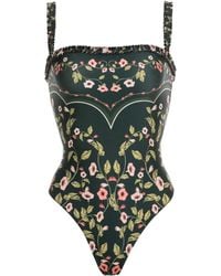 Agua Bendita - フローラル ワンピース水着 - Lyst