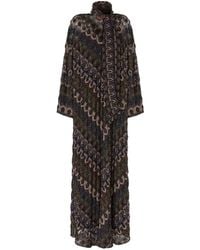 Missoni - Jurk Met Lange Mouwen - Lyst