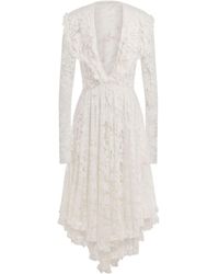 Philosophy Di Lorenzo Serafini - Floral-lace Full-skirt Dress - Lyst