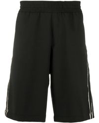 Neil Barrett - Side Stripes Track Shorts - Lyst