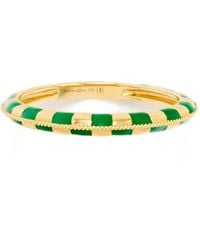 Yvonne Léon - 9Ct Check-Pattern Ring - Lyst