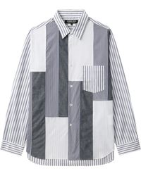 Comme des Garçons - Hemd Im Patchwork-Design - Lyst