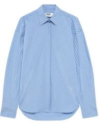 MSGM - Gestreepte Blouse - Lyst