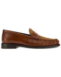 Brunello Cucinelli - Leather Loafers - Lyst
