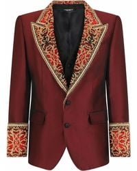 Dolce & Gabbana - Sicilia-Fit Rhinestone-Embellished Tuxedo Suit - Lyst