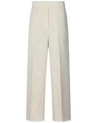 Antonelli - Franged Concealed-Fastening Trousers - Lyst