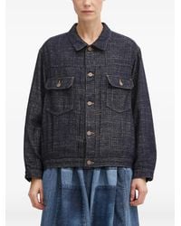 Visvim - Tweed-Effect Button-Up Jacket - Lyst