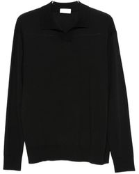 Paolo Pecora - Long-Sleeve Polo Shirt - Lyst