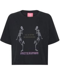 One Teaspoon - Printed T-Shirt - Lyst