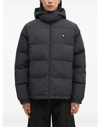 WOOD WOOD - Check-Pattern Hooded Jacket - Lyst