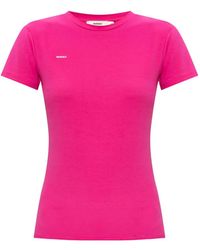 PANGAIA - Logo-Print T-Shirt - Lyst