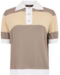 Moorer - Short-Sleeve Polo Top - Lyst