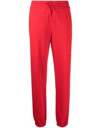 MSGM - Pantalones Joggers Con Logo Estampado - Lyst