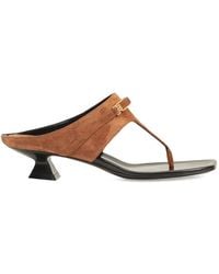 Sergio Rossi - Heeled Sandals T-Strap - Lyst