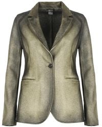 Avant Toi - Notched-Lapels Single-Breasted Jacket - Lyst