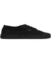 Saint Laurent - Sneakers wes de lona - Lyst