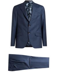 Etro - Traje a rayas diplomáticas - Lyst