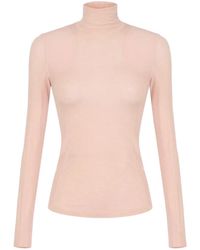 Elisabetta Franchi - Turtleneck Top - Lyst