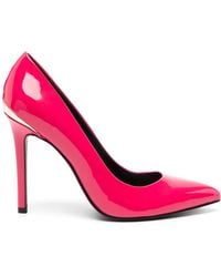Just Cavalli - Patent 100Mm Pointed-Toe Pumps - Lyst