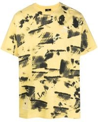 Mauna Kea - Paint-Print Short-Sleeved T-Shirt - Lyst
