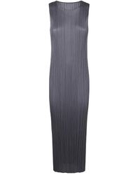 Pleats Please Issey Miyake - Plissé-effect Dress - Lyst