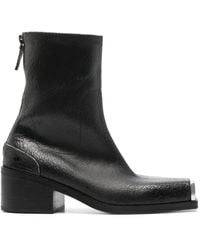 Marsèll - Metal-Toecap Crinkled Boots - Lyst