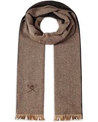 Hackett - Brolly Frisby Schal Mit Fransen - Lyst