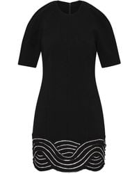 Rebecca Vallance - Robe Courte Bellatrix À Manches Bouffantes - Lyst