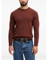 Benetton - Crew-Neck Knitted Sweater - Lyst