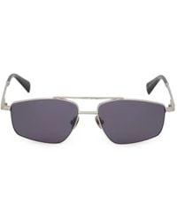 AllSaints - Virgo Geometric-Frame Sunglasses - Lyst