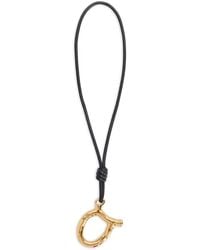 Jil Sander - Collier En Cuir À Breloque Zodiac - Lyst