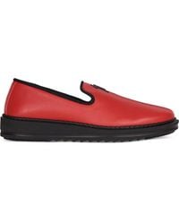 Giuseppe Zanotti - Logo-Detail Slip-On Loafers - Lyst