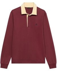 Brooks Brothers - Corduroy-Collar Logo-Embroidered Polo Shirt - Lyst