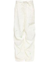 MM6 by Maison Margiela - Printed Trousers - Lyst