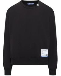 Maison Mihara Yasuhiro - Instrumental Logo-Patch Sweater - Lyst