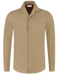 Aurélien - Seaside Popover Linen Shirt - Lyst