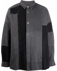 Ambush - Patchwork Denim Shirt - Lyst