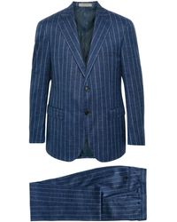 Corneliani - Pinstriped Single-breasted Suit - Lyst