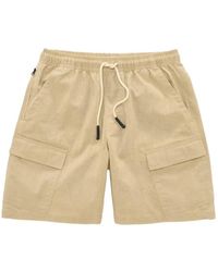 Oas - Cargo Linen-Blend Shorts - Lyst