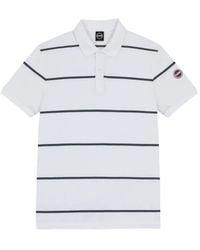 Colmar - Striped-Print Polo Shirt - Lyst