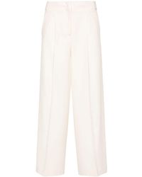 Peserico - Bead-embellished Trousers - Lyst