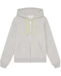 CASABLANCA - Cashmere Blend Zip-Up Hoodie - Lyst