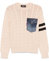 DSquared² - Pocket-Detail Sweater - Lyst