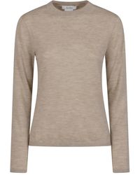 Max Mara - Jersey Con Cuello Redondo - Lyst