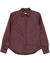 Aspesi - Chemise Matelassée À Boutons Pression - Lyst