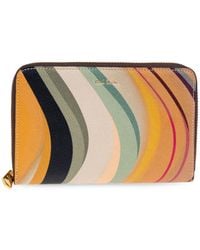 Paul Smith - Dusky Swirl-Print Wallet - Lyst