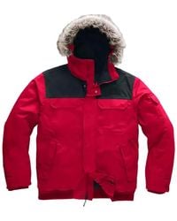 The North Face - Gotham Iii Faux-Fur Trim Jacket - Lyst