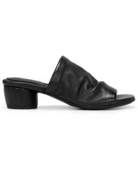 Marsèll - Otto Ruched Leather Mules - Lyst