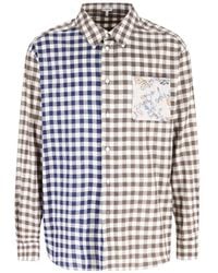 Loewe - X Cosima Von Bonin Check-Print Shirt - Lyst